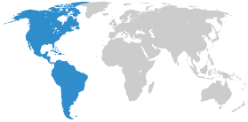 Map americas